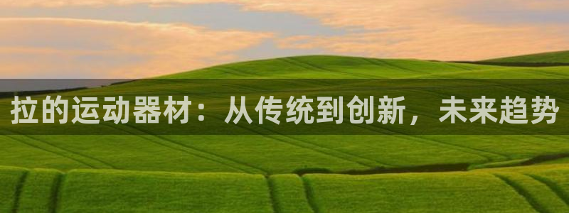 征途国际软件：拉的运动器材：从传统到创新，未来趋势